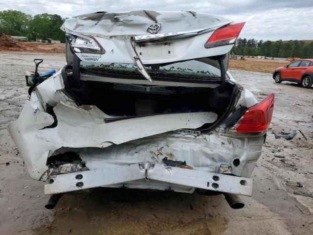 4T1BK3DB8CU462878 - 2012 TOYOTA AVALON BASE WHITE photo 6