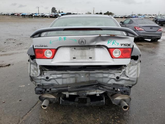 JH4CL96934C040381 - 2004 ACURA TSX SILVER photo 6