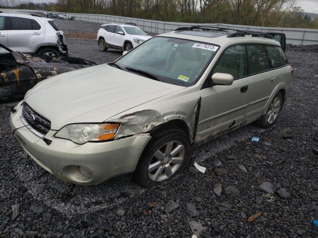 4S4BP62C766303907 - 2006 SUBARU LEGACY OUTBACK 2.5I LIMITED TAN photo 1