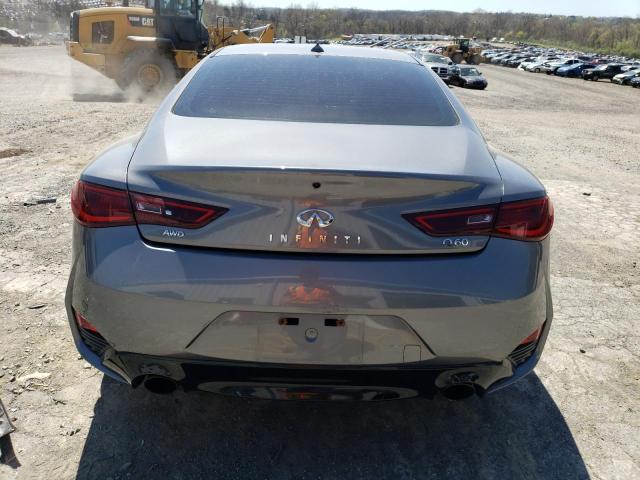 JN1EV7EL3HM552330 - 2017 INFINITI Q60 PREMIUM GRAY photo 6