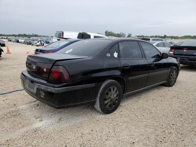 2G1WF52E849136430 - 2004 CHEVROLET IMPALA BLACK photo 3