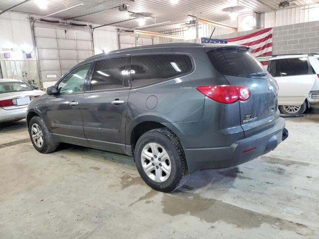 1GNER13DX9S101779 - 2009 CHEVROLET TRAVERSE LS GRAY photo 2