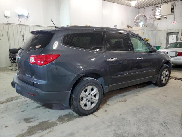 1GNER13DX9S101779 - 2009 CHEVROLET TRAVERSE LS GRAY photo 3