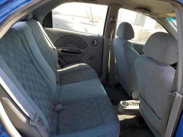 KL1TD52685B288563 - 2005 CHEVROLET AVEO BASE Mavi foto 10