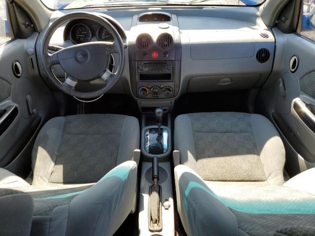 KL1TD52685B288563 - 2005 CHEVROLET AVEO BASE Mavi foto 8