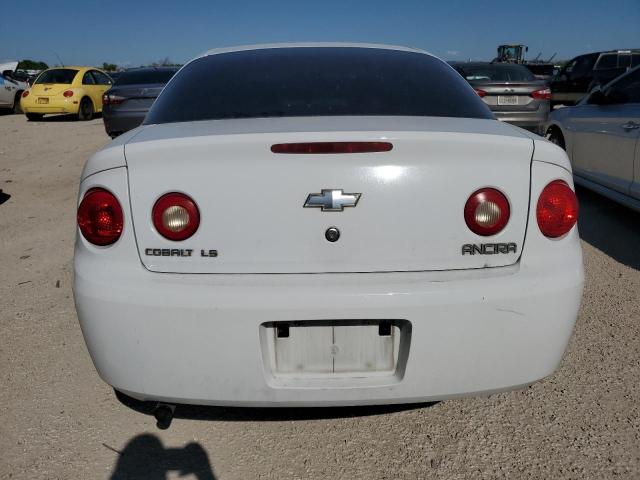 1G1AK15F577370971 - 2007 CHEVROLET COBALT LS WHITE photo 6