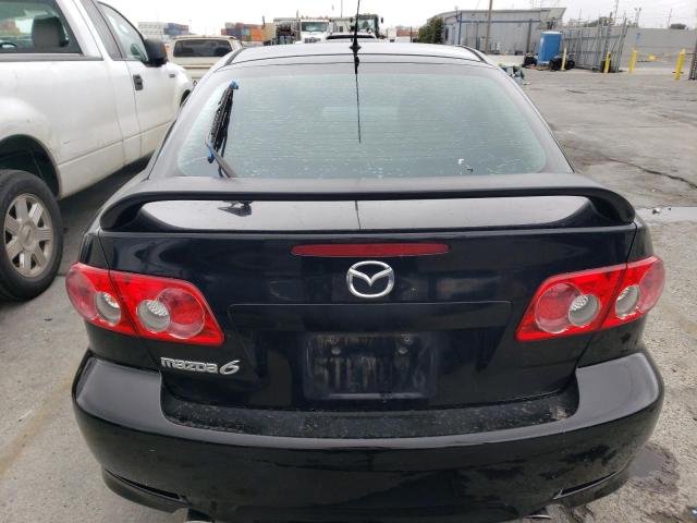 1YVHP84D655M73688 - 2005 MAZDA 6 S BLACK photo 6