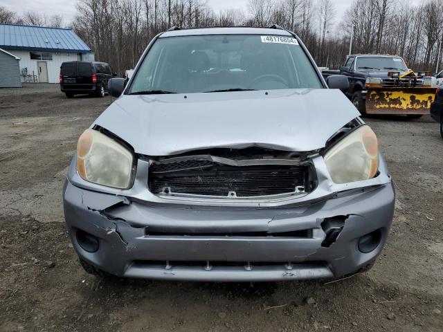 JTEHD20V240023067 - 2004 TOYOTA RAV4 SILVER photo 5