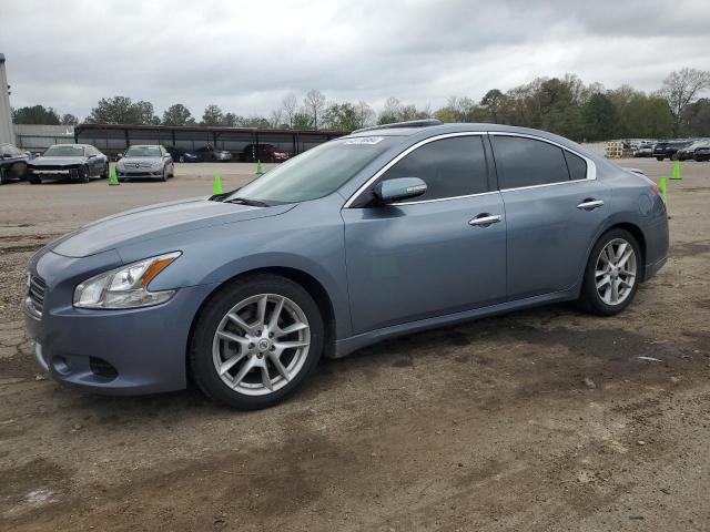 1N4AA5AP7AC860719 - 2010 NISSAN MAXIMA S BLUE photo 1