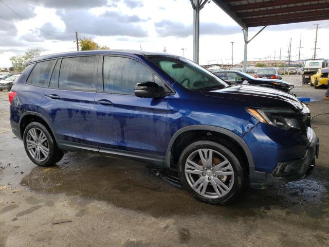 5FNYF8H5XLB015465 - 2020 HONDA PASSPORT EXL ლურჯი ფოტო 4