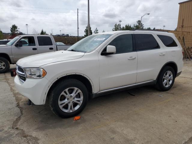 1C4RDHDG6CC126626 - 2012 DODGE DURANGO CREW WHITE photo 1