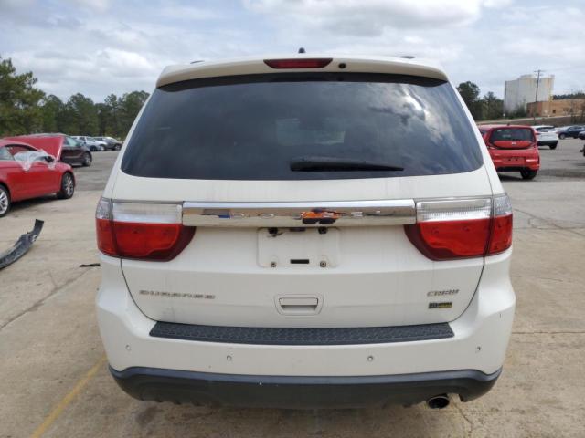 1C4RDHDG6CC126626 - 2012 DODGE DURANGO CREW WHITE photo 6