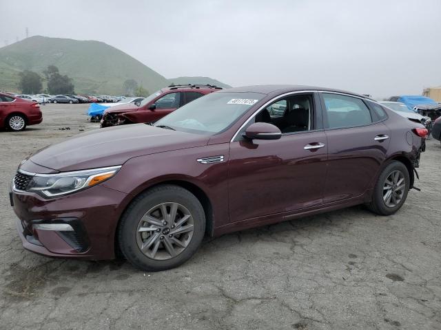 5XXGT4L39LG436562 - 2020 KIA OPTIMA LX BURGUNDY photo 1