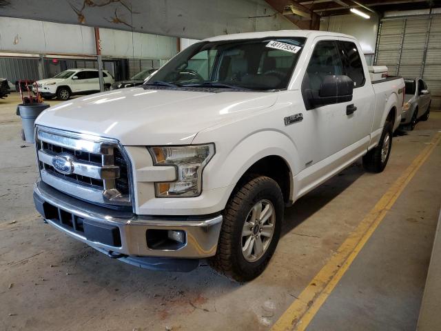 1FTEX1EP1FKE89924 - 2015 FORD F150 SUPER CAB WHITE photo 1