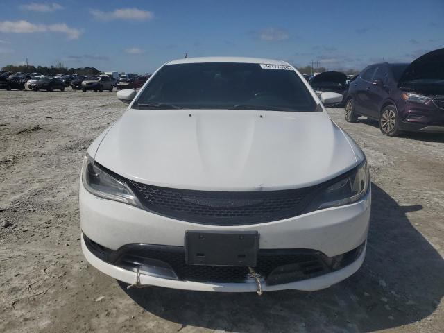 1C3CCCBG1FN517548 - 2015 CHRYSLER 200 S WHITE photo 5