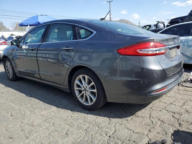 3FA6P0HD9HR253574 - 2017 FORD FUSION SE CHARCOAL photo 2