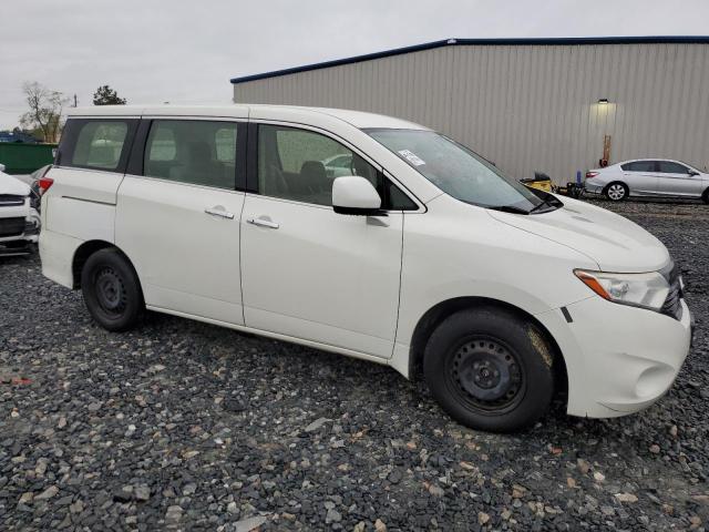 JN8AE2KP0E9102773 - 2014 NISSAN QUEST S WHITE photo 4