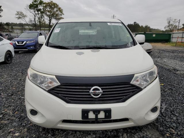 JN8AE2KP0E9102773 - 2014 NISSAN QUEST S WHITE photo 5