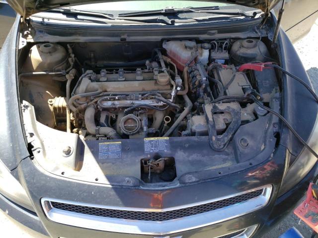 1G1ZF57569F126161 - 2009 CHEVROLET MALIBU HYBRID GRAY photo 11