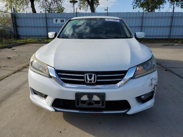 1HGCR2F58EA150569 - 2014 HONDA ACCORD SPORT WHITE photo 5