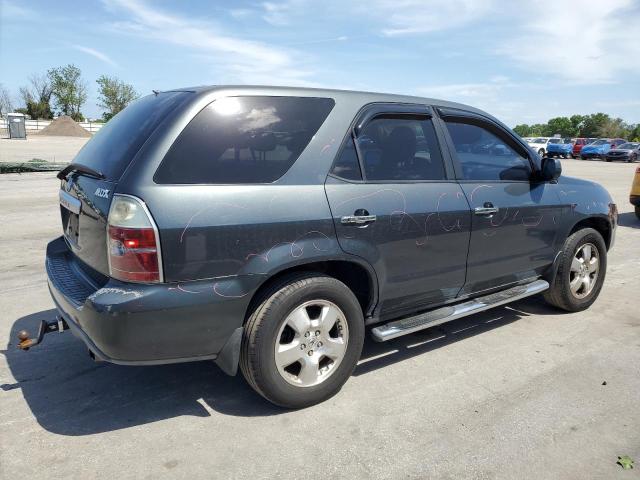 2HNYD18246H509204 - 2006 ACURA MDX GRAY photo 3