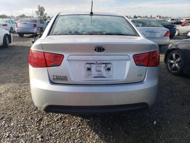 KNAFU4A29A5812873 - 2010 KIA FORTE EX SILVER photo 6