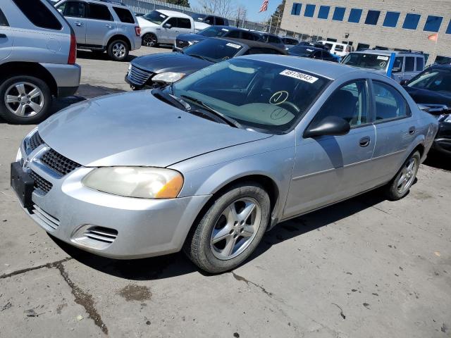 1B3EL36R74N417551 - 2004 DODGE STRATUS SE SILVER photo 1