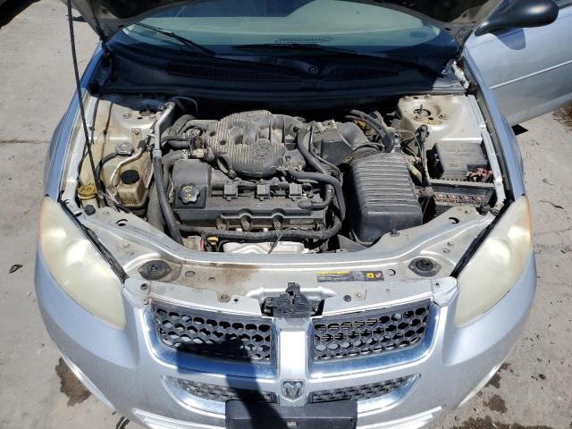 1B3EL36R74N417551 - 2004 DODGE STRATUS SE SILVER photo 11