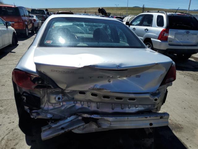 1B3EL36R74N417551 - 2004 DODGE STRATUS SE SILVER photo 6