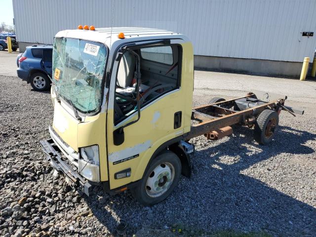 54DC4W1C3HS800980 - 2017 ISUZU NPR HD YELLOW photo 1