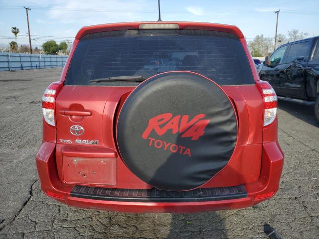 JTMZF4DV7AD022848 - 2010 TOYOTA RAV4 RED photo 6