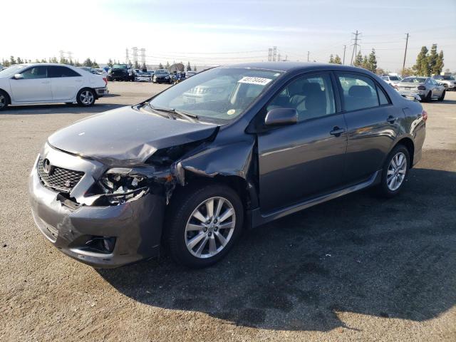 1NXBU40E79Z010381 - 2009 TOYOTA COROLLA BASE GRAY photo 1