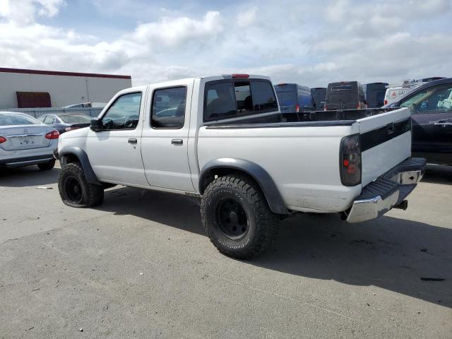 1N6ED27T6YC322932 - 2000 NISSAN FRONTIER CREW CAB XE WHITE photo 2