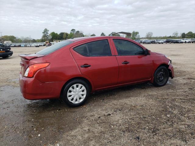 3N1CN7AP4KL825924 - 2019 NISSAN VERSA S RED photo 3