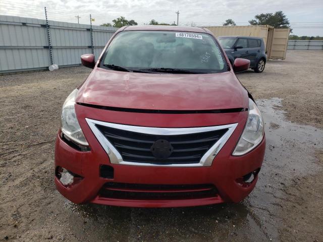 3N1CN7AP4KL825924 - 2019 NISSAN VERSA S RED photo 5