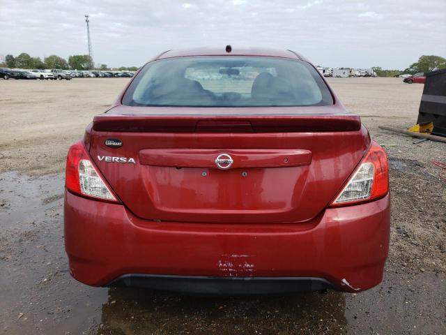 3N1CN7AP4KL825924 - 2019 NISSAN VERSA S RED photo 6