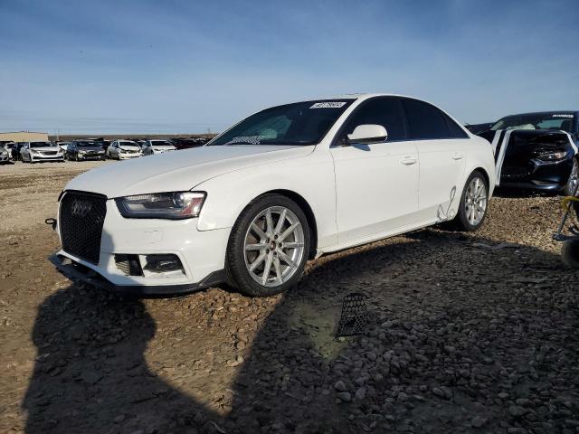 WAUFFAFL1EN019003 - 2014 AUDI A4 PREMIUM PLUS WHITE photo 1