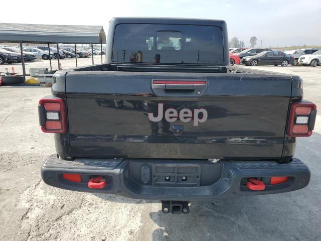 1C6JJTBG7LL101124 - 2020 JEEP GLADIATOR RUBICON BLACK photo 6