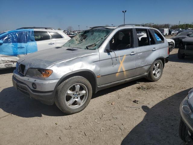 5UXFB33552LH37095 - 2002 BMW X5 4.4I SILVER photo 1