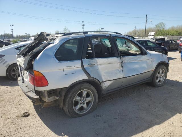 5UXFB33552LH37095 - 2002 BMW X5 4.4I SILVER photo 3