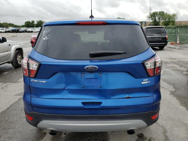 1FMCU9GD0HUD07103 - 2017 FORD ESCAPE SE BLUE photo 6