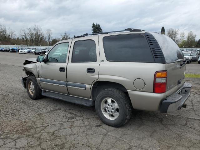 1GNEC13Z82R210543 - 2002 CHEVROLET TAHOE C1500 BEIGE photo 2