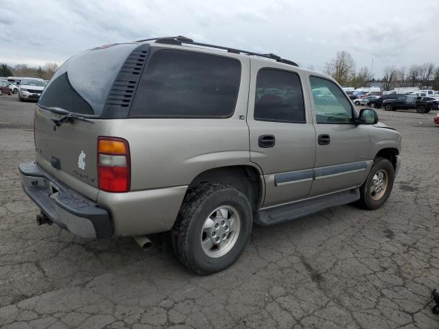 1GNEC13Z82R210543 - 2002 CHEVROLET TAHOE C1500 BEIGE photo 3