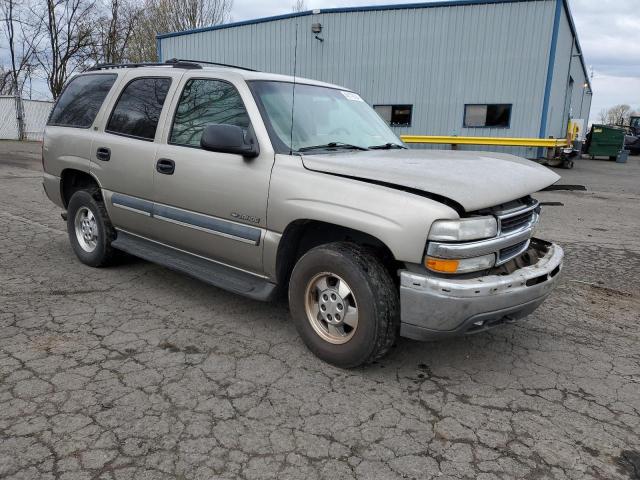 1GNEC13Z82R210543 - 2002 CHEVROLET TAHOE C1500 BEIGE photo 4