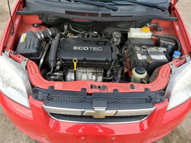 KL1TD56EX9B638783 - 2009 CHEVROLET AVEO LS Qırmızı foto 11