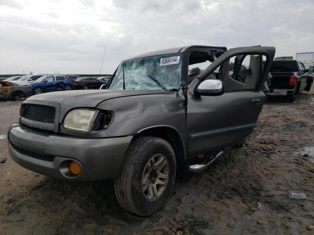 5TBRT34103S437252 - 2003 TOYOTA TUNDRA ACCESS CAB SR5 GRAY photo 1