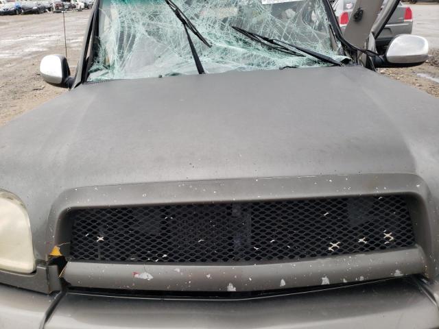 5TBRT34103S437252 - 2003 TOYOTA TUNDRA ACCESS CAB SR5 GRAY photo 11
