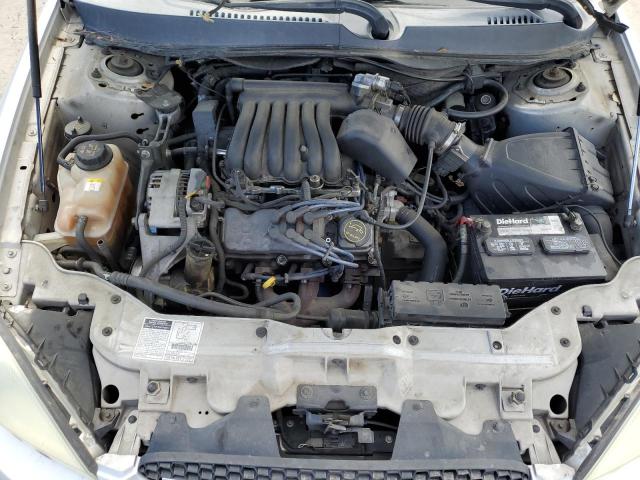 1FAFP53U02G131155 - 2002 FORD TAURUS SE SILVER photo 11