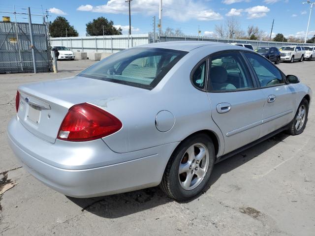 1FAFP53U02G131155 - 2002 FORD TAURUS SE SILVER photo 3