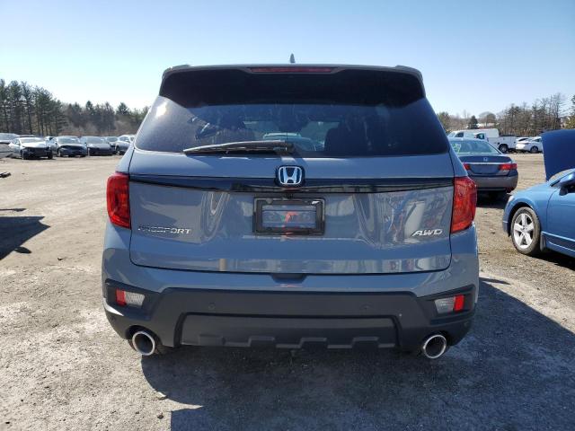 5FNYF8H52RB020345 - 2024 HONDA PASSPORT EXL رمادي صورة 6